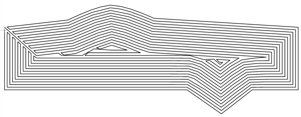 Konturfüllung Detail