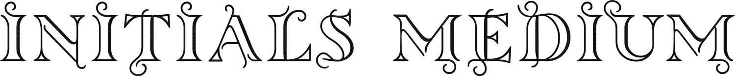 Initials medium